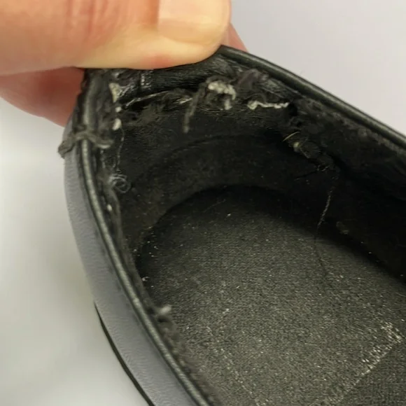 TUK Black TukSkin Pointed Buckle Creeper Platform Women’s Size 9 Men’s Size 7 - Picture 7 of 7